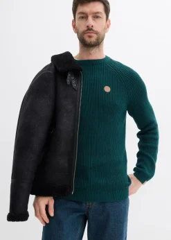 Homme bonprix Pulls & Gilets|Pull doux à col rond