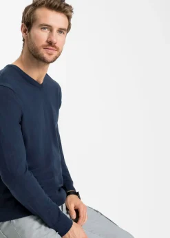 Homme bonprix Pulls & Gilets|Pull doux en fine maille