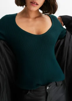 bonprix Pull doux en fine maille de viscose majoritaire|Femme Maille|Pulls & Gilets