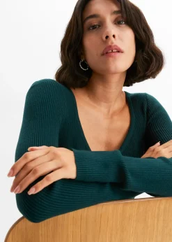 bonprix Pull doux en fine maille de viscose majoritaire|Femme Maille|Pulls & Gilets