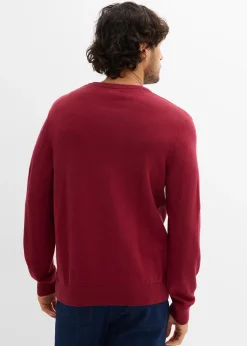 Homme bonprix Pulls & Gilets|Pull doux en fine maille de coton majoritaire