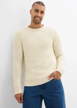 Homme bonprix Pulls & Gilets|Pull doux en grosse maille