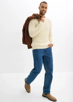 Homme bonprix Pulls & Gilets|Pull doux en grosse maille