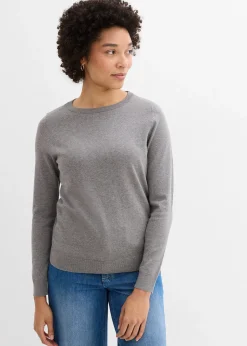 Femme bonprix Maille|Basiques|Pull en fine maille