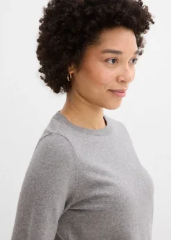 Femme bonprix Maille|Basiques|Pull en fine maille