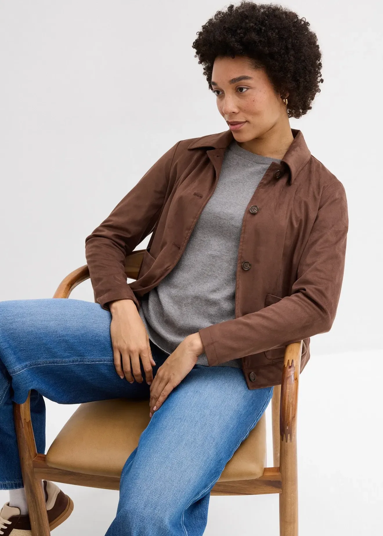 Femme bonprix Maille|Basiques|Pull en fine maille