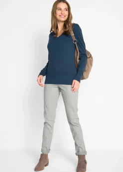 Femme bonprix Maille|Basiques|Pull en fine maille