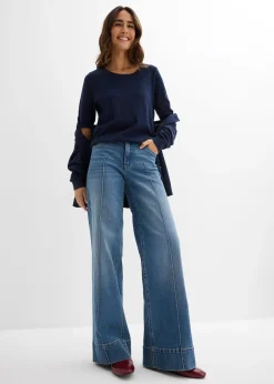 Femme bonprix Maille|Basiques|Pull en fine maille