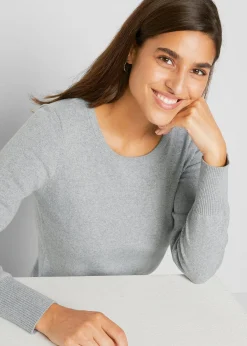 Femme bonprix Maille|Basiques|Pull en fine maille