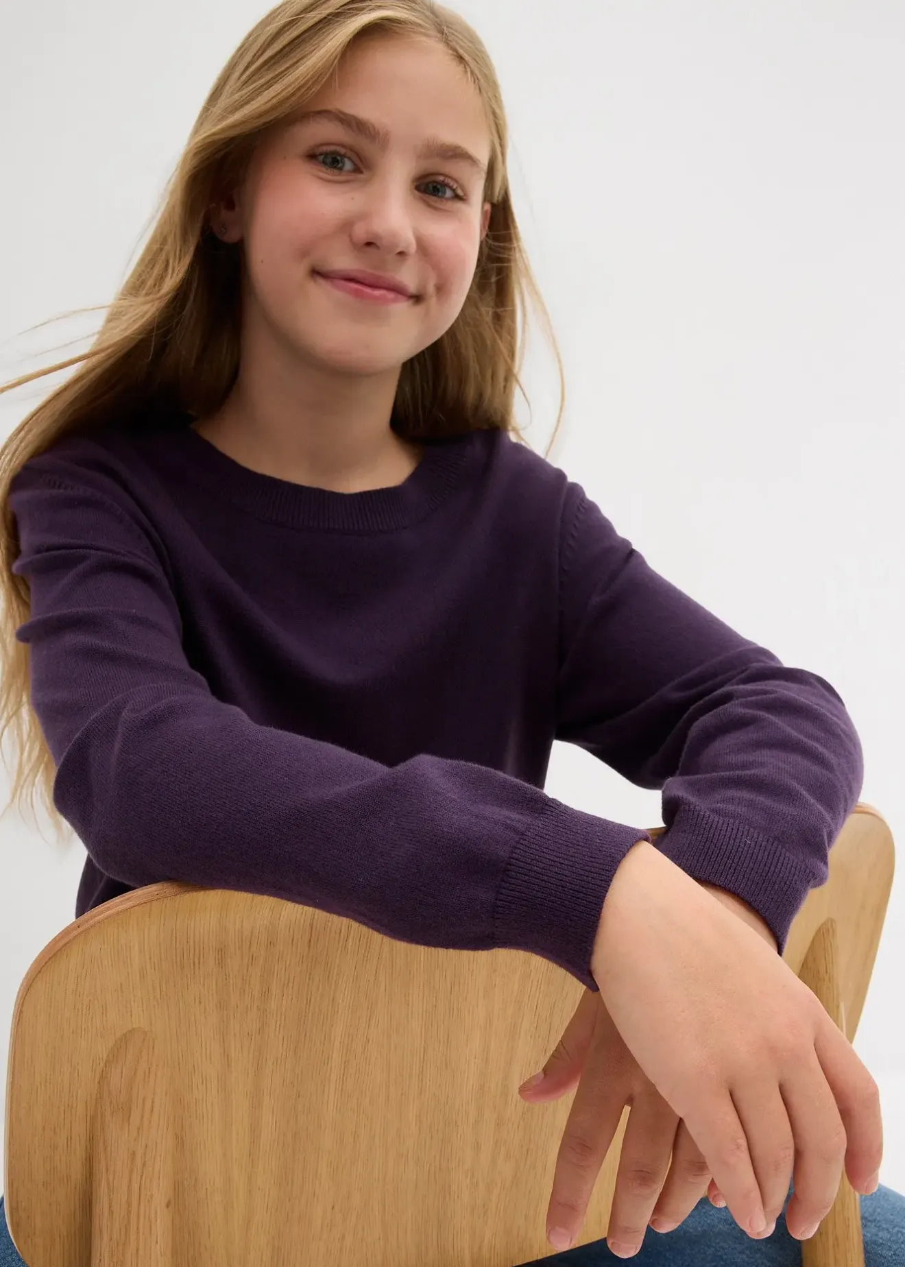 bonprix Pull en fine maille|Enfant Vêtements Enfant|Filles 9-16 Ans·Pulls & Sweats