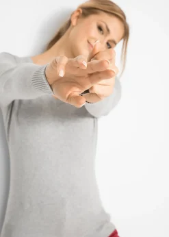 Femme bonprix Maille|Basiques|Pull en fine maille