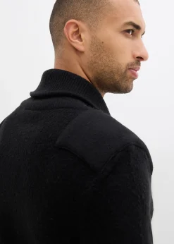 Homme bonprix Pulls & Gilets|Pull en fine maille à col châle