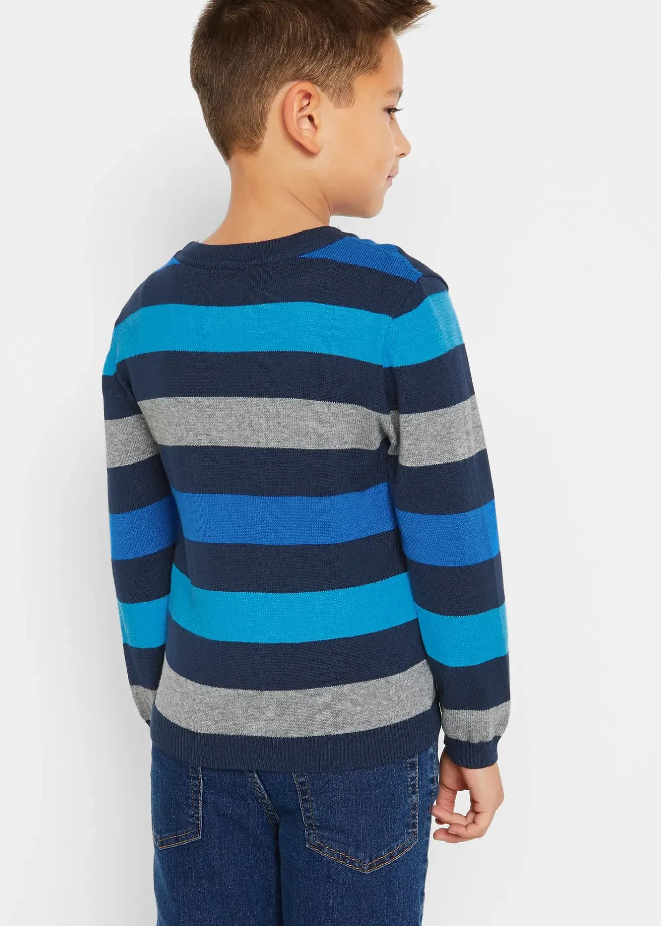 Enfant bonprix Vêtements Enfant|Garçons 2-8 Ans·Pulls & Sweats|Pull en fine maille 100% coton