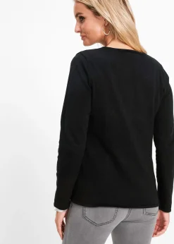 bonprix Pull en fine maille à rivets|Femme Maille|Pulls & Gilets