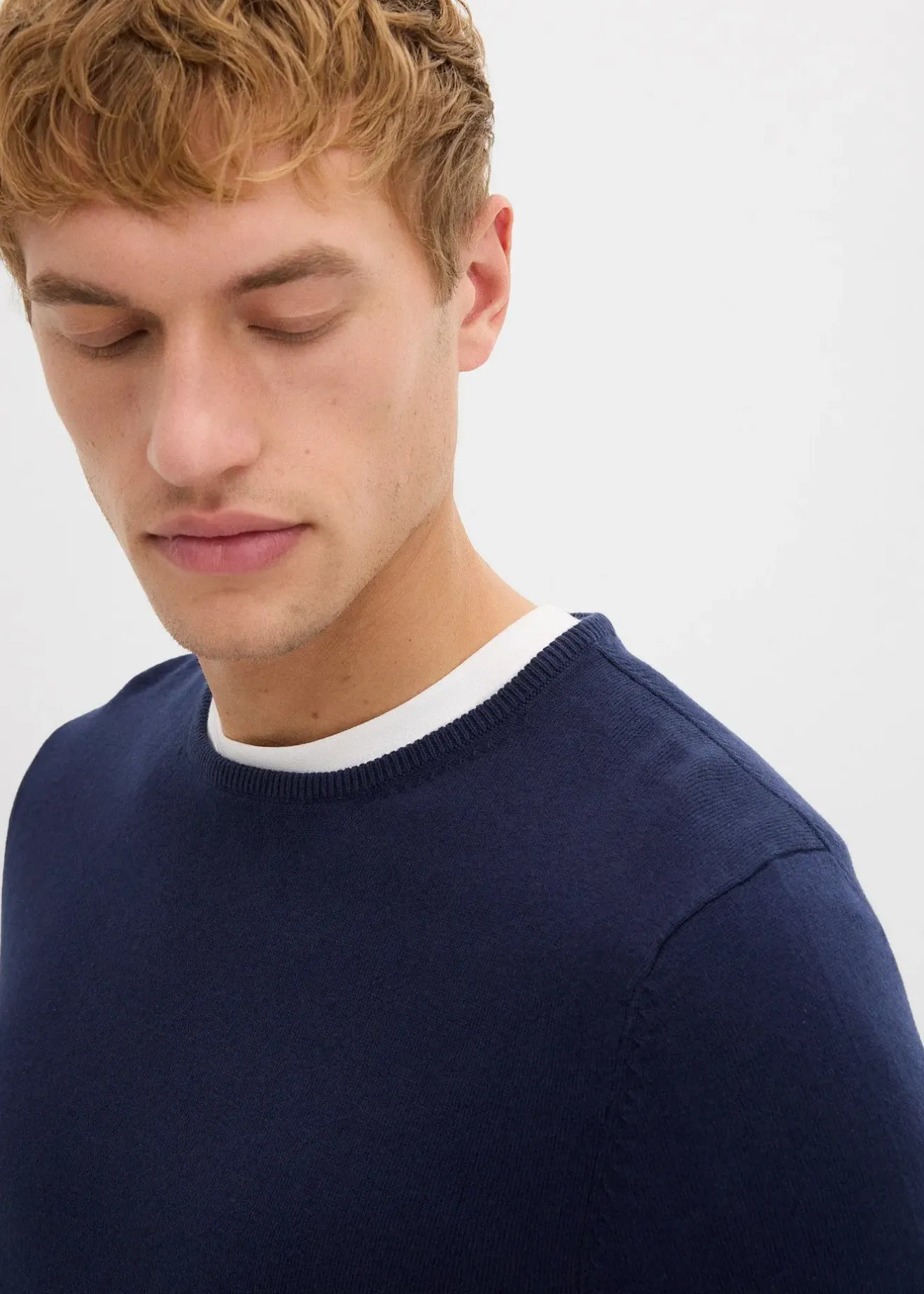 Homme bonprix Pulls & Gilets|Pull en fine maille avec laine mérinos