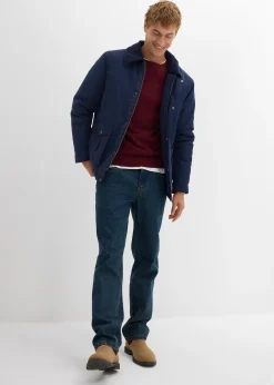 bonprix Pull en fine maille avec laine mérinos|Homme Pulls & Gilets