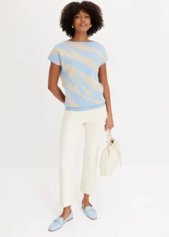 Femme bonprix Maille|Pulls & Gilets|Pull en fine maille avec fil brillant