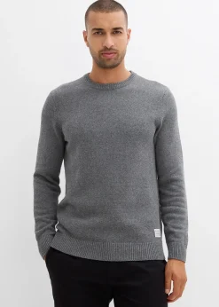 bonprix Pull en fine maille, coton recyclé majoritaire|Homme Pulls & Gilets