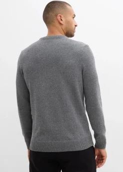 bonprix Pull en fine maille, coton recyclé majoritaire|Homme Pulls & Gilets