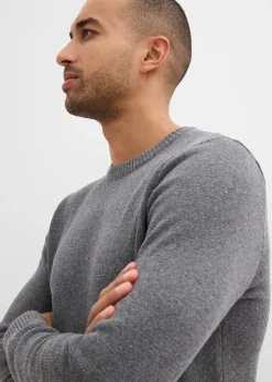 bonprix Pull en fine maille, coton recyclé majoritaire|Homme Pulls & Gilets