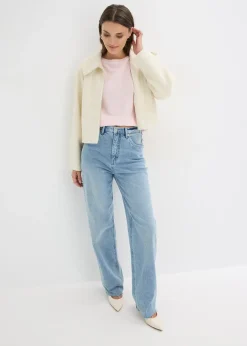 bonprix Pull en fine maille de coton mélangé|Femme Maille|Pulls & Gilets