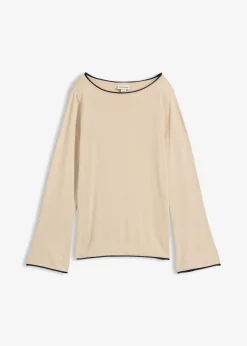 Femme bonprix Maille|Pulls & Gilets|Pull en fine maille de coton mélangé