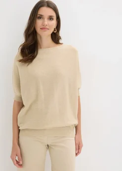 Femme bonprix Maille|Pulls & Gilets|Pull en fine maille de coton mélangé