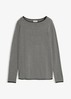 Femme bonprix Maille|Pulls & Gilets|Pull en fine maille de coton mélangé