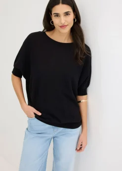 Femme bonprix Maille|Pulls & Gilets|Pull en fine maille de coton mélangé