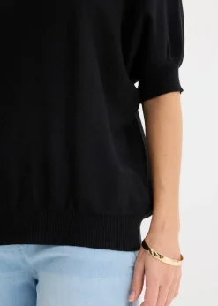 Femme bonprix Maille|Pulls & Gilets|Pull en fine maille de coton mélangé