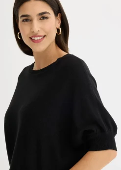 Femme bonprix Maille|Pulls & Gilets|Pull en fine maille de coton mélangé