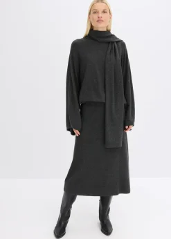 Femme bonprix Maille|Pulls & Gilets|Pull en fine maille de viscose mélangée