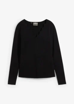 Femme bonprix Maille|Pulls & Gilets|Pull en fine maille douce