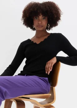 Femme bonprix Maille|Pulls & Gilets|Pull en fine maille douce