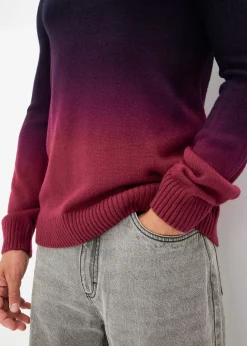 Homme bonprix Pulls & Gilets|Pull en fine maille, effet dégradé