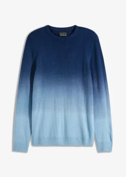 bonprix Pull en fine maille, effet dégradé|Homme Pulls & Gilets