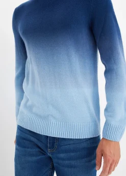 bonprix Pull en fine maille, effet dégradé|Homme Pulls & Gilets