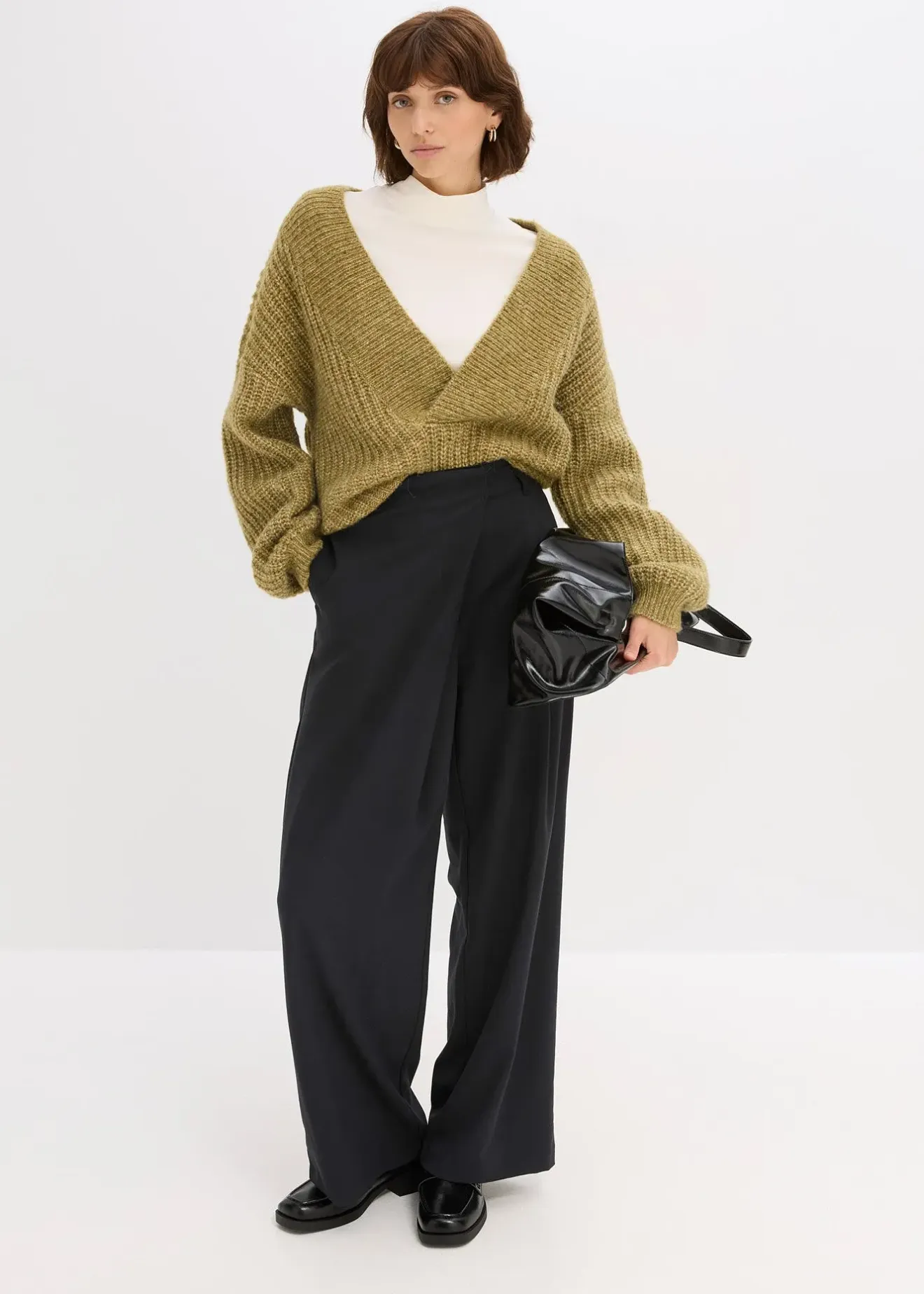 Femme bonprix Maille|Pulls & Gilets|Pull en grosse maille