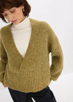 Femme bonprix Maille|Pulls & Gilets|Pull en grosse maille