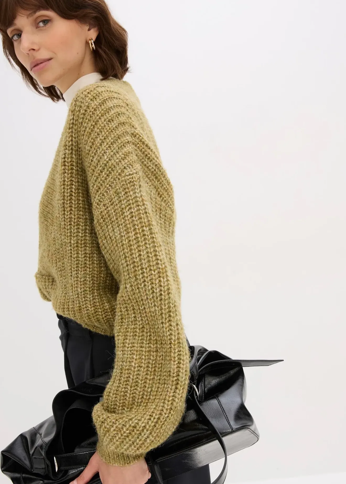 Femme bonprix Maille|Pulls & Gilets|Pull en grosse maille