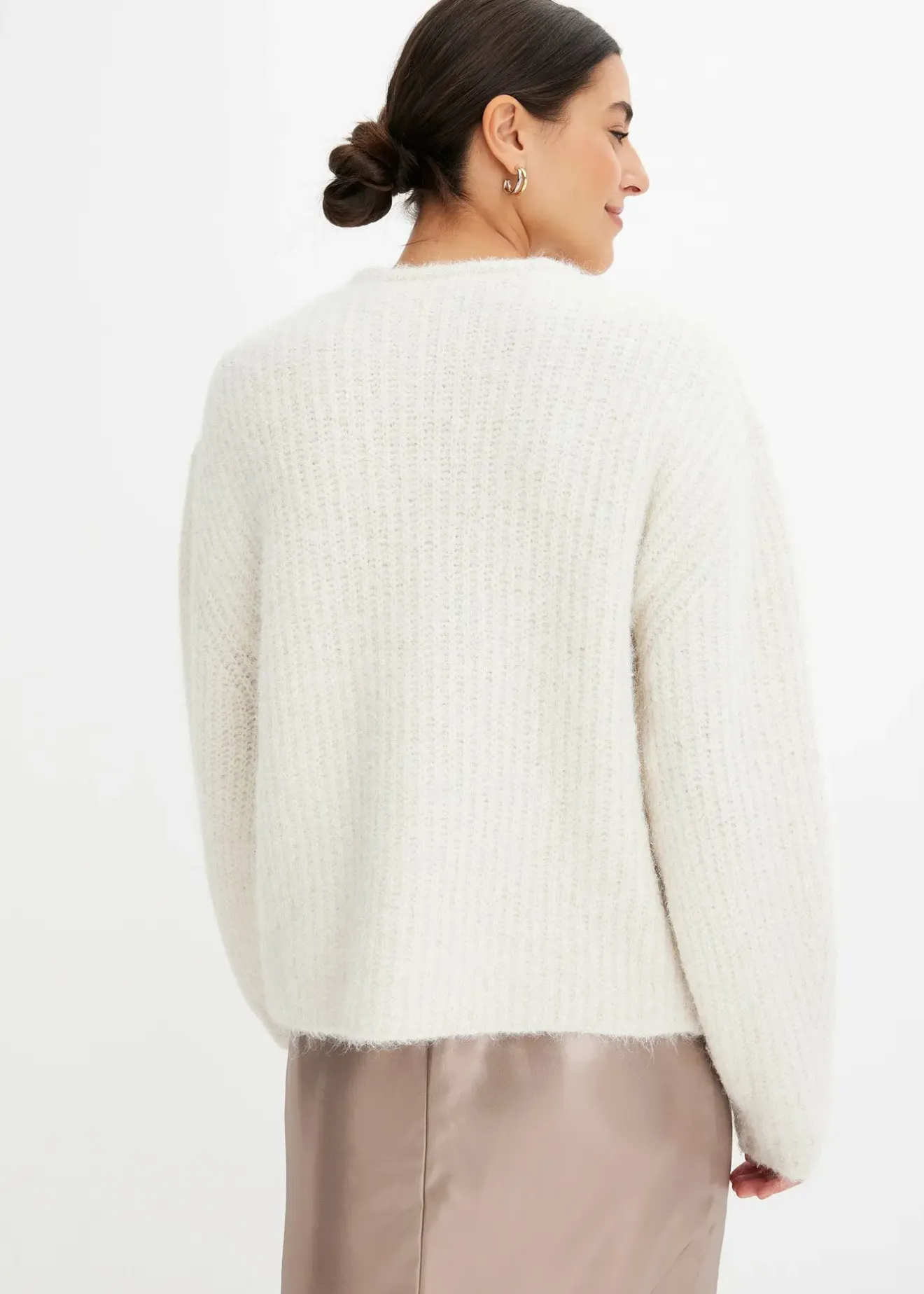 Femme bonprix Maille|Pulls & Gilets|Pull en grosse maille