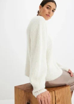 Femme bonprix Maille|Pulls & Gilets|Pull en grosse maille