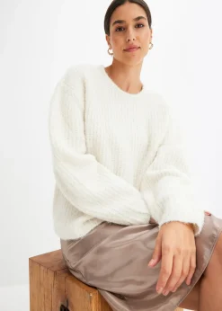 Femme bonprix Maille|Pulls & Gilets|Pull en grosse maille