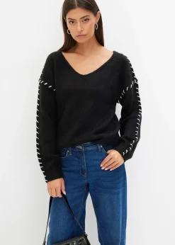 Femme bonprix Maille|Pulls & Gilets|Pull en grosse maille