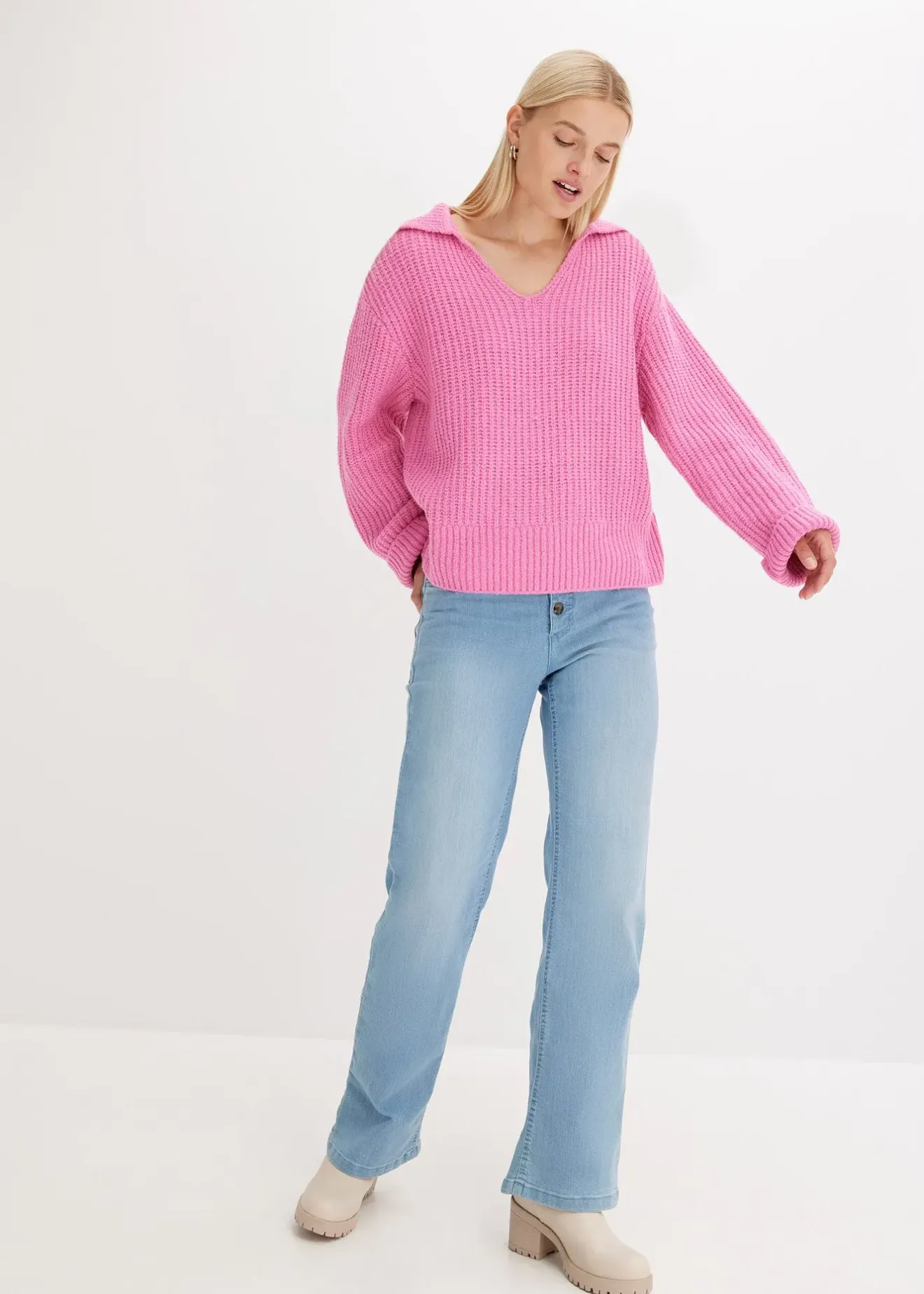 bonprix Pull en grosse maille|Femme Maille|Pulls & Gilets