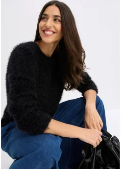 Femme bonprix Maille|Pulls & Gilets|Pull en grosse maille