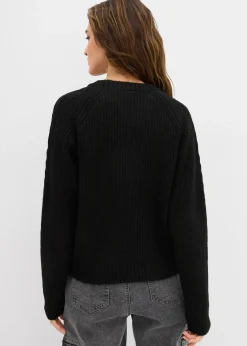 Femme bonprix Maille|Pulls & Gilets|Pull en grosse maille à motif torsadé