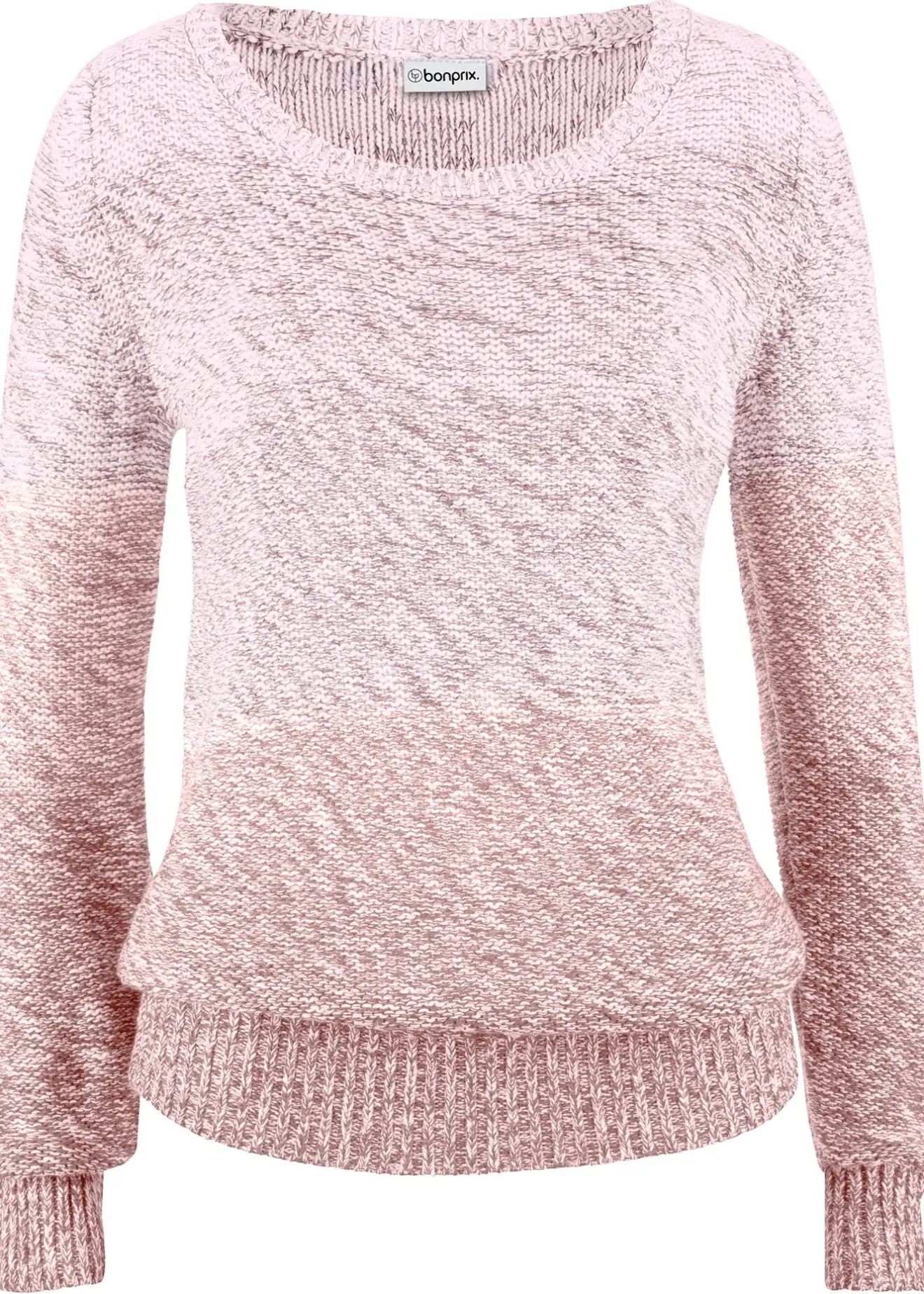 Femme bonprix Maille|Pulls & Gilets|Pull en grosse maille avec dégradé de couleur