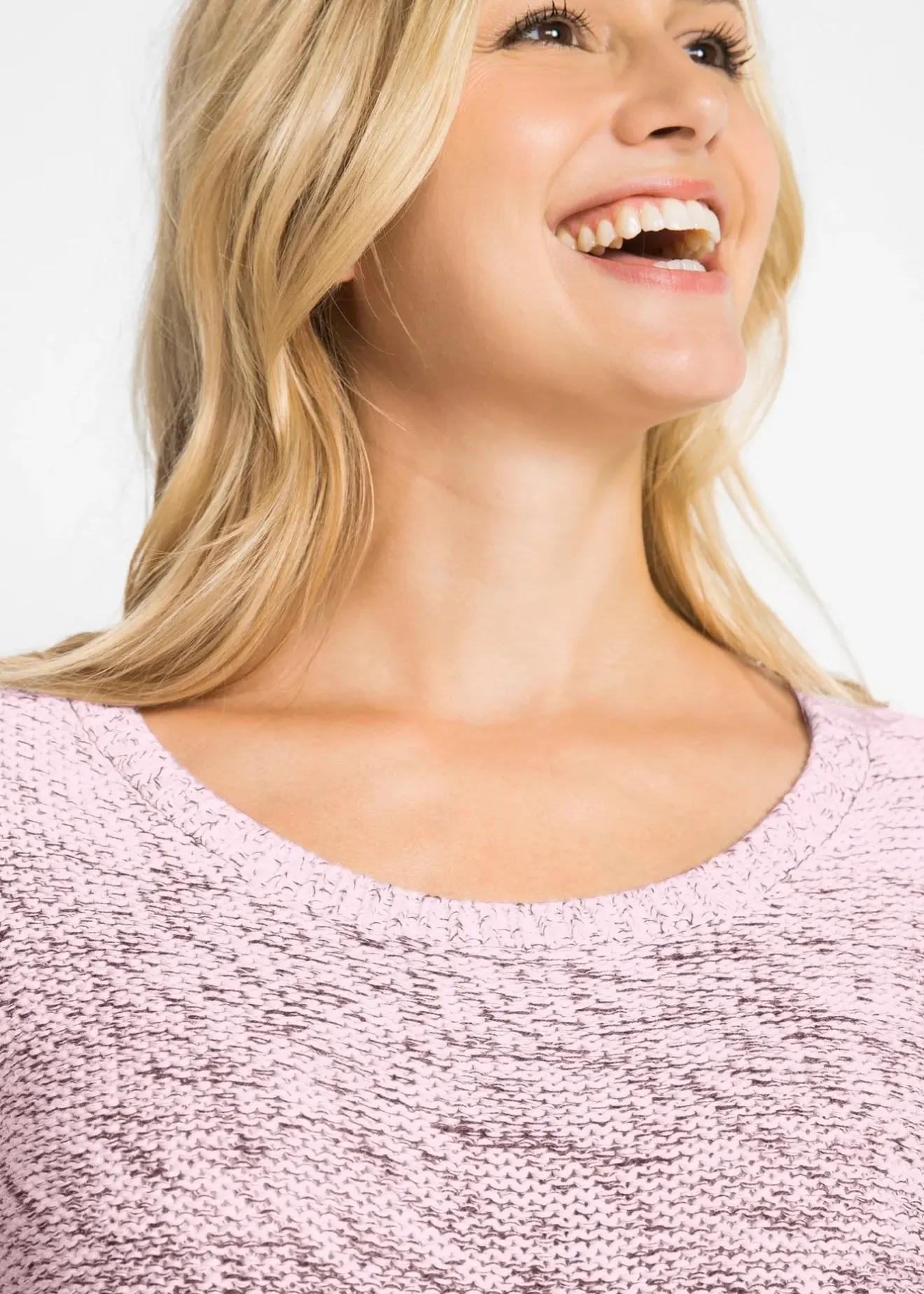 Femme bonprix Maille|Pulls & Gilets|Pull en grosse maille avec dégradé de couleur