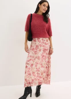 Femme bonprix Maille|Pulls & Gilets|Pull en grosse maille poilue